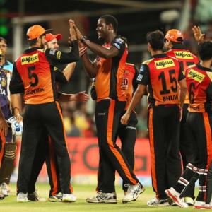 IPL PHOTOS: All-round Rashid guides Sunrisers Hyderabad into final