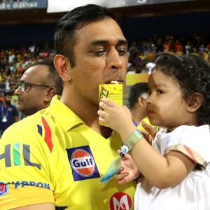 CSK heroes celebrate IPL glory with families