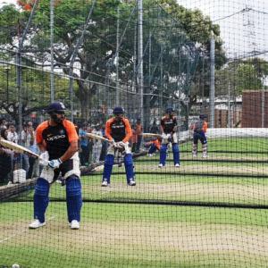 PHOTOS: The heat is on as India players start training in Gabba!