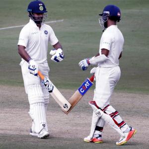 PHOTOS: Rahane, Pant lead India's strong reply on Day 2