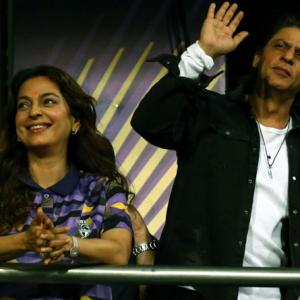 Joy, finally, for SRK, Juhi