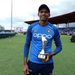 'Could not believe I received the India cap'