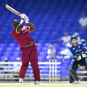 Windies ignore Gayle for India Tests; Cornwall in squad