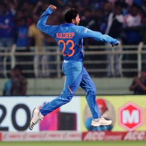 Kuldeep first Indian to take two ODI hat tricks