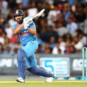 Double delight for record-setting Rohit