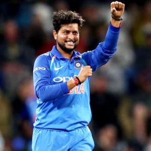 A new high for India's spin sensation Kuldeep!