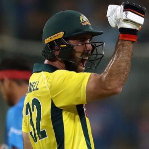 PIX: Maxwell destroys India as Australia sweep T20I series