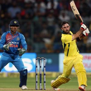 PHOTOS: How 'Big Show' Maxwell dominated India