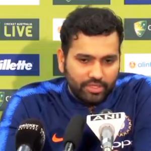 Nobody is guaranteed a flight to the World Cup, says Rohit