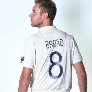 Stuart Broad shares new Ashes jersey look