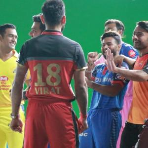 PIX: Dhoni, Kohli, Pant's fun IPL shoot