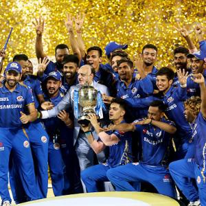 PIX: How Mumbai Indians won IPL title off final ball