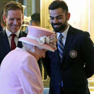 PIX: Kohli meets Queen Elizabeth, Prince Harry