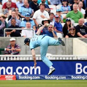 How Stokes reacted to his sensational one-handed catch