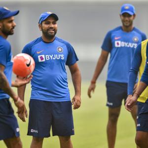 India ready to play Delhi T20I, Rohit tells Ganguly