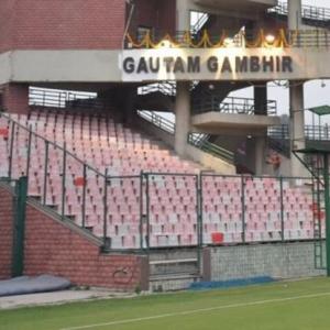 Gambhir finally has stand named after him at Kotla