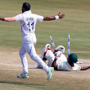 PHOTOS: Five-star Shami lifts India to big win