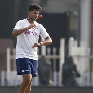 Injured Kuldeep out of Ranchi Test, Nadeem added to team