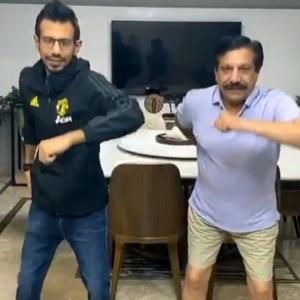 Lockdown dance: Can you shake it like Chahal, Dhawan?