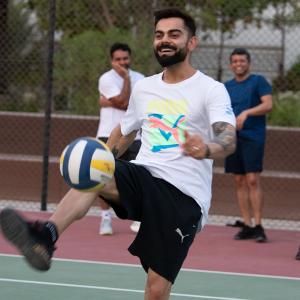 PIX: Kohli, RCB players get together in Dubai