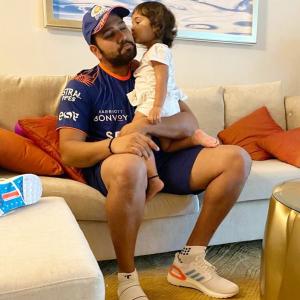 Rohit's adorable pic of daughter