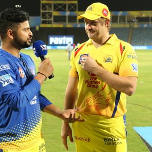 SEE: My heart goes out to you: Watson on Raina's exit