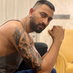 Krunal Pandya joins Indian cricket's tattoo brigade