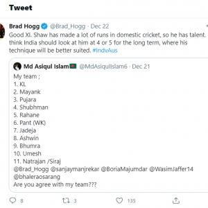 Warne's predictions for 2nd Test