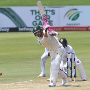 Proteas in command over SL as Du Plessis makes 199