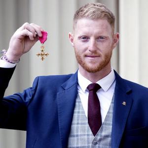 PIX: Stokes, Buttler honoured at Buckingham Palace