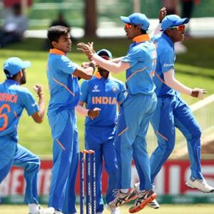 PHOTOS: India crush Australia to make U-19 WC semis