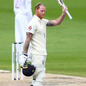 PHOTOS: Stokes puts England in charge against Windies