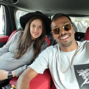Wishes pour in for new dad Hardik Pandya