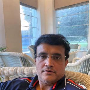 Rare 'free' time for Ganguly due to virus scare