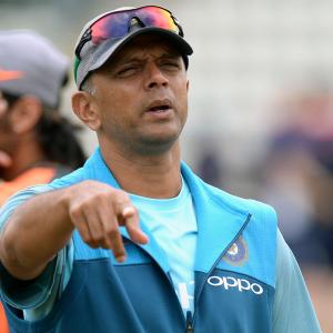 NCA chief Dravid to the rescue to India's U-19 players