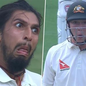 Here's what Ishant did to make Smith uncomfortable