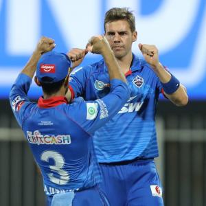 Nortje confident of DC's bowling ahead of RCB clash