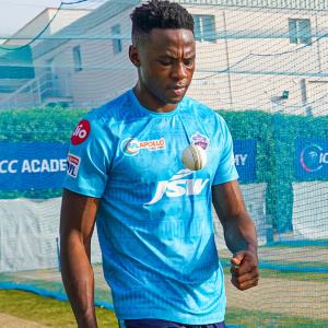 SEE: Rabada's first training with Delhi Capitals