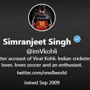 Why Kohli changed his name to Simranjeet...