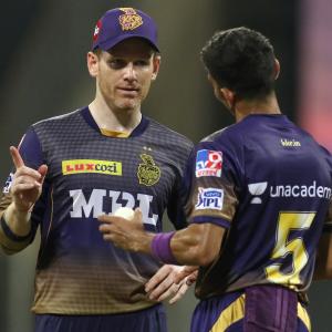 Morgan fined Rs 12 lakh for KKR's slow over-rate