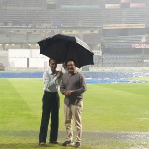 Mumbai Test: Rain likely to play spoilsport on Day 1