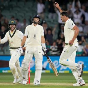 Ashes PHOTOS: Aus close in on victory in Adelaide