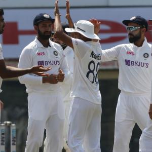 PICS: India vs England, first Test, Day 4