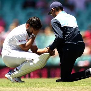 Jadeja unlikely to bowl; Saha comes in for Pant