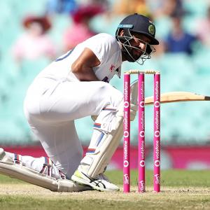 'Pujara was scared to play shot, played to survive'