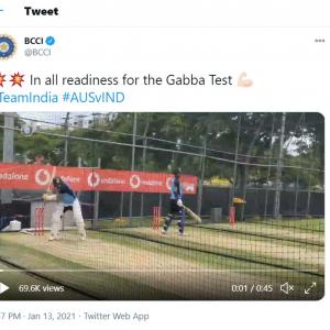 SEE: That sweet sound of bat on ball at India nets