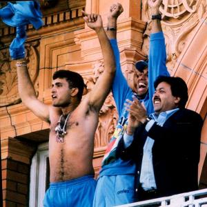 When Ganguly took off shirt at Lord's