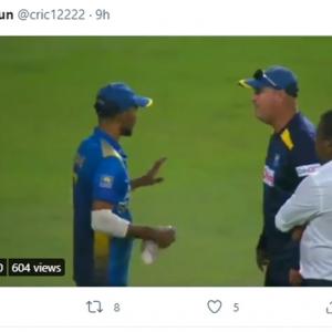 Lanka coach, captain have heated argument