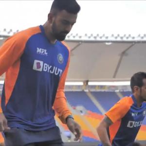 SEE: Team India sweat it out in the nets