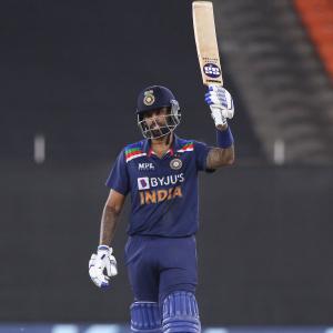 PIX: Suryakumar shines as India level England series